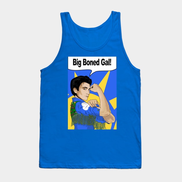 Big Boned Gal Tank Top by Boogiebus